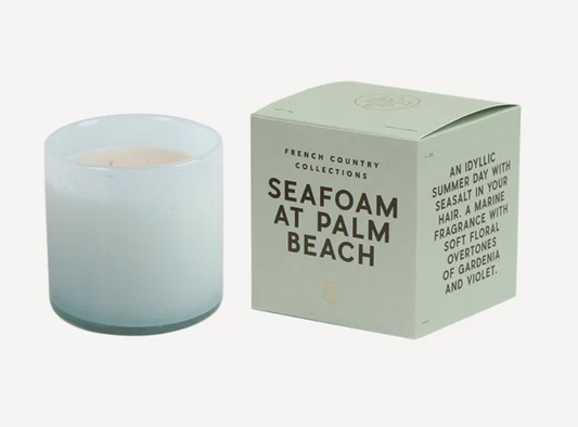 French Country - Seafoam at Palm Beach Glass Candle