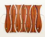 Rimu Seven Fish Pot Stand