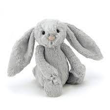 JELLY CAT - Silver Bunny (Medium)