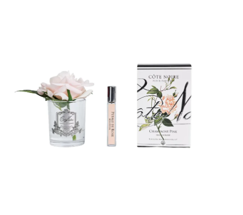 Cote Noir - Natural Touch Single Rose/Champagne Pink