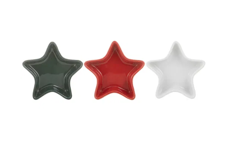 Festive Fun Assorted Star & Tree Bowls