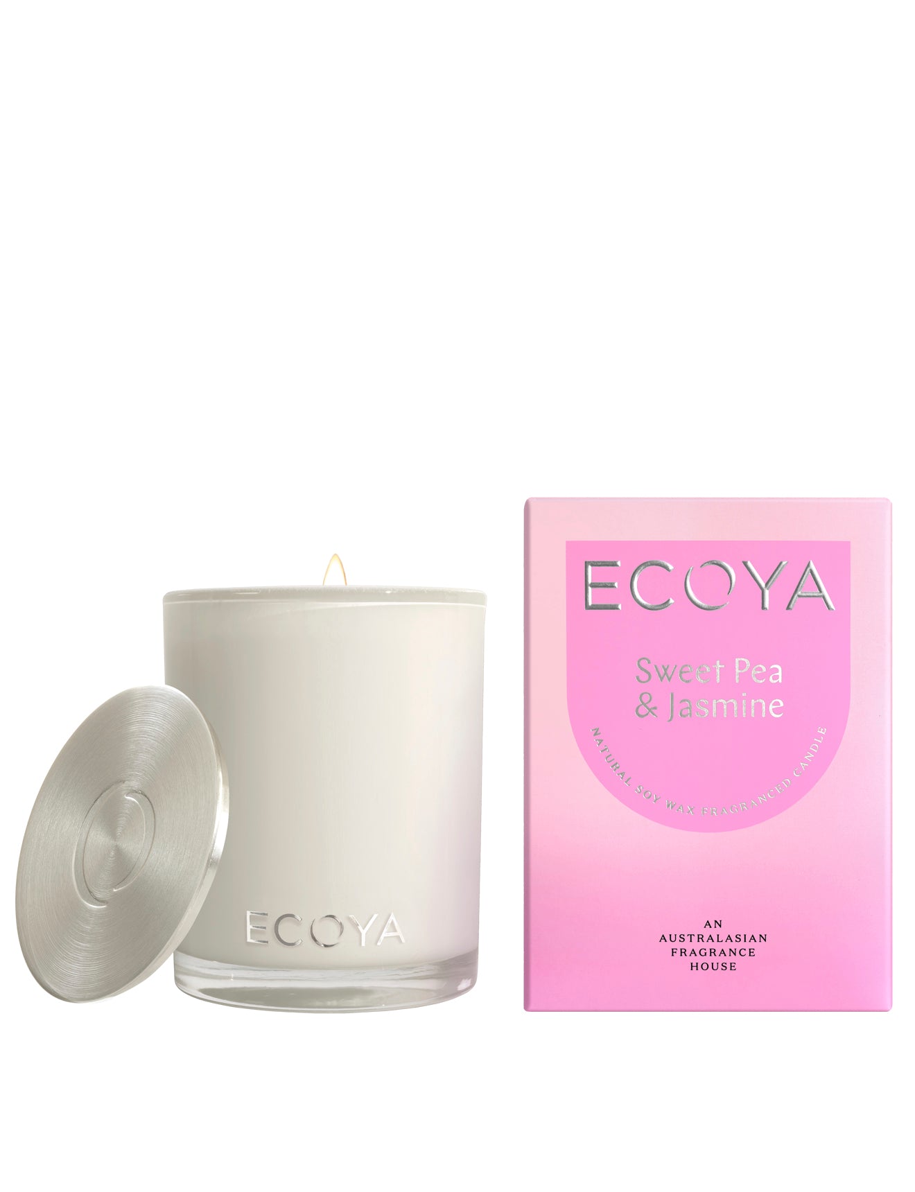 ECOYA Sweet Pea and Jasmine-Madison Candle