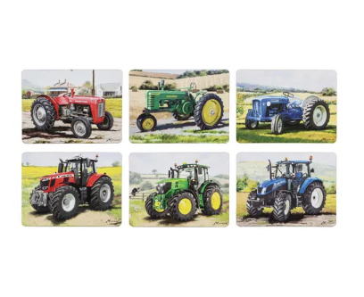 Tractors Then/Now Placemats