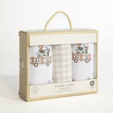 Washcloths - Tractor Ride