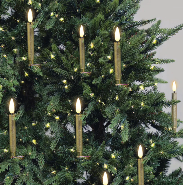 Christmas Tree Candle Set
