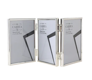 Silver Triple Picture Frame