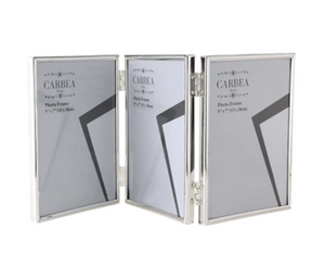 Silver Triple Picture Frame