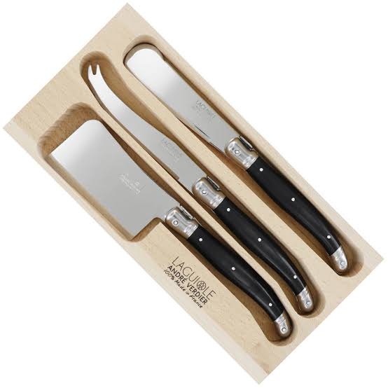 VERDIER 3 Pc Cheese Knife Set
