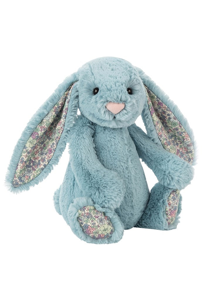 JELLY CAT-Blossom Aqua Bunny (Medium)