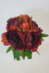 FLOWER SYSTEMS - Peony Rose Bouquet Winter Red