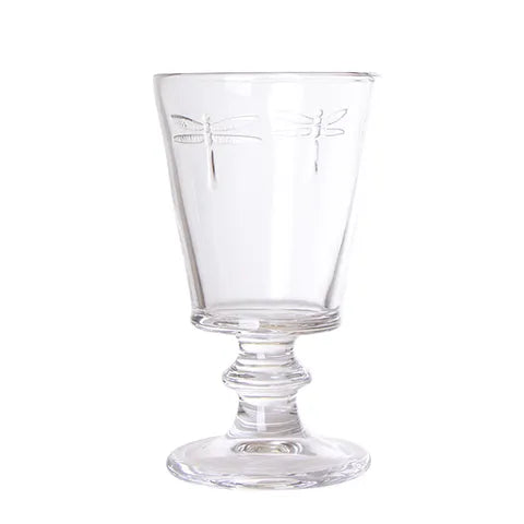 Dragonfly Wine Goblet