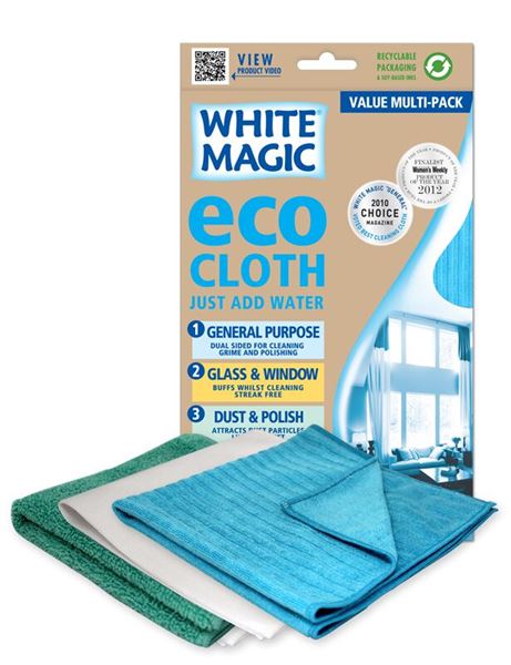 White Magic ECO CLOTHS-3PACK