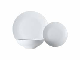 Maxwell & Williams WHITE BASICS Tribeca Coupe Dinner Set