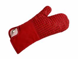 Epicurious Single Oven Mitt Red
