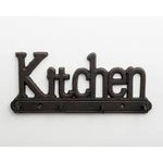 CAST IRON 'KITCHEN' KEY HANGER