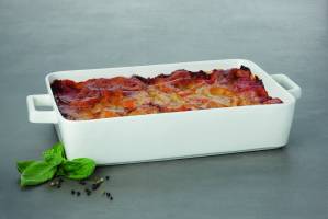 EPICURIOUS Lasagne Dish White