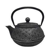 CAST IRON TEA POT - ORIENTAL