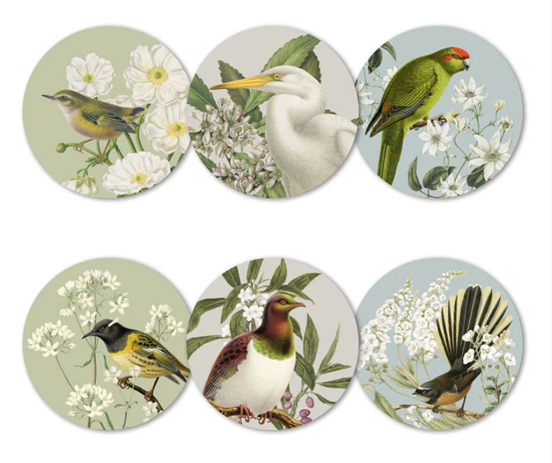 NZ Birds & Botanicals Placemats