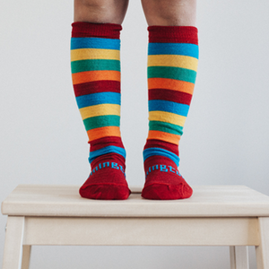 Lamington Merino Knee High Socks-Scooter