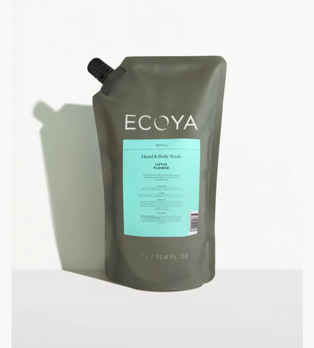 ECOYA Lotus Flower Hand & Body Wash Refill