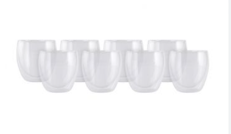 Maxwell & Williams Blend Double Walled Cup Set 8pc