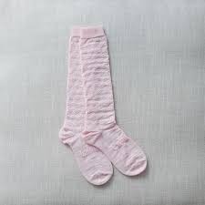 Lamington Merino Knee High Socks-Dahlia