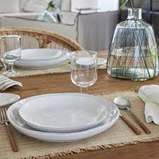 Costa Nova Livia Salad Plate - White