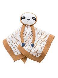 Lulujo Sloth Muslin Lovie