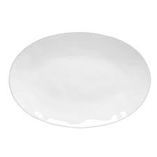 Costa Nova Livia Oval Platter - White