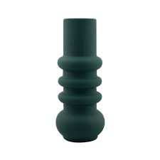 MALMO CYLINDER VASE FOREST GREEN