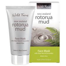 ROTORUA MUD-Face Mask with Aloe Vera & Cucumber