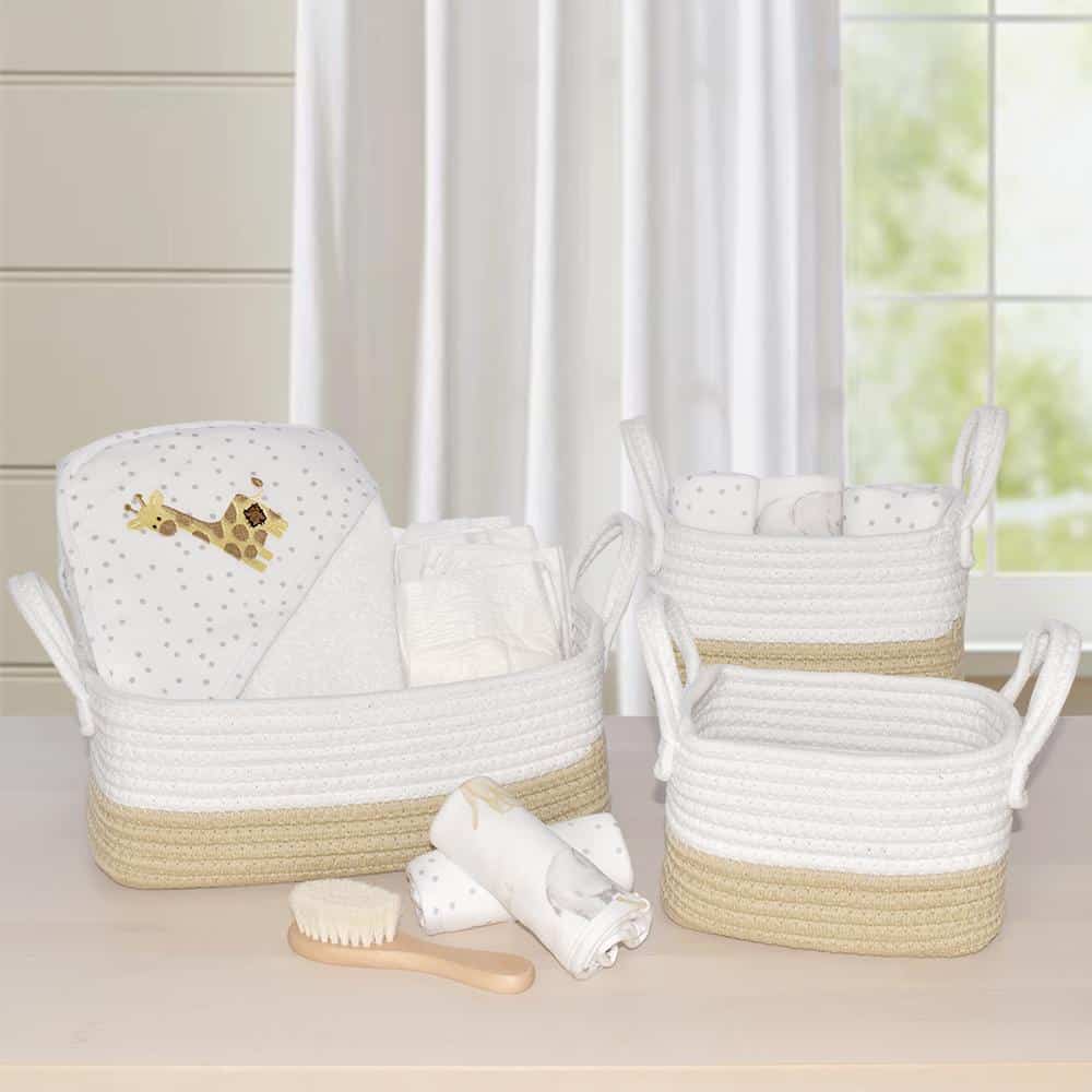 LIVING TEXTILES 3 Piece Storage Set